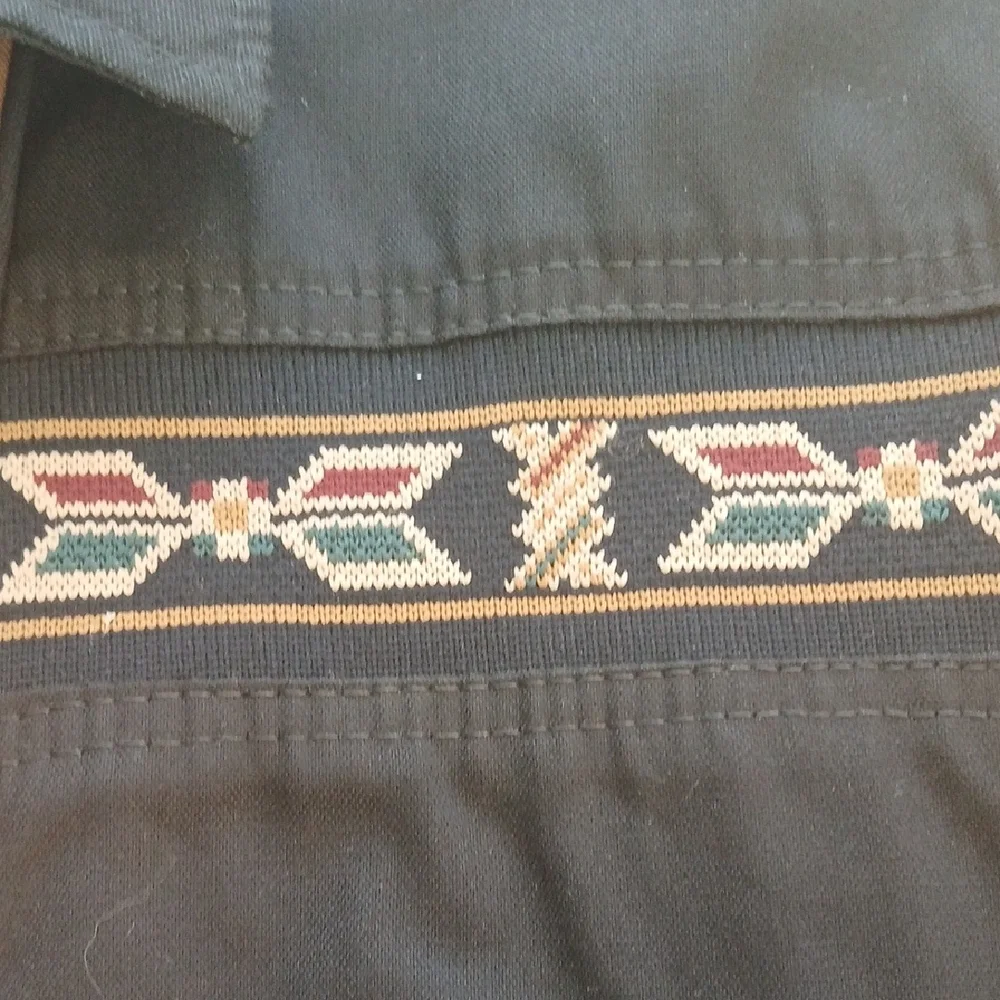 Men's Vintage Canyon Guide Aztec Bomber Jacket Large Brand New Condition! - Picture 3 of 8